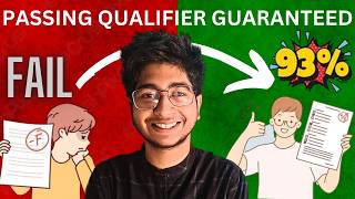 How To 100 Pass The Qualifier Exam Watch This NOW to Become an IITian IIT Madras BS Data Science [upl. by Atinauj]