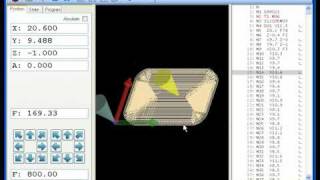 CNC USB Controller  test run [upl. by Akeryt]