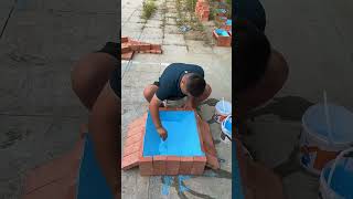 Amazing Process 💦 waterproofing part 347 easily solve problem short shorts waterproofing [upl. by Lillie]