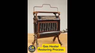 Gas Heater restoring Process  shorts  restoration old gas heater [upl. by Raji]