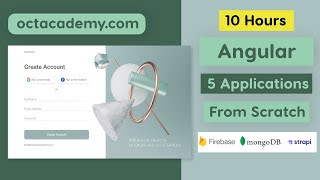 Learn Angular by Building Real World Apps  5 Angular Applications from Scratch  10 Hours [upl. by Paine]