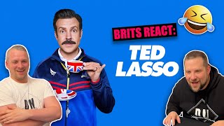 British Guys HILARIOUS Ted Lasso Reaction  Season 3 Episode 4 Big Week [upl. by Ardnasac]