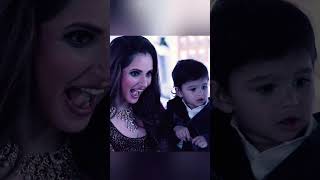 Sania Mirza at Anam Mirza wedding looks great virlshorts virlshorts virlshorts [upl. by Roderica]