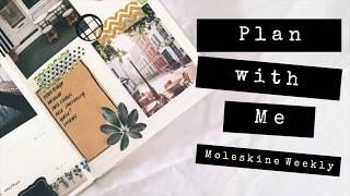 Moleskine Weekly Plan With Me PWM [upl. by Martens279]