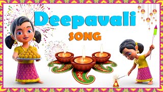 தீபாவளி பாடல் Deepavali Song  Chutty Kannamma Tamil Nursery Rhymes [upl. by Atterol61]