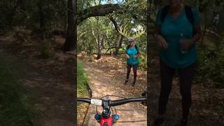 MTB deer crossing 🦌 comedy [upl. by Gibrian]