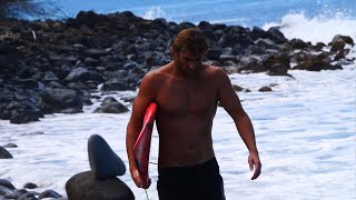 Clay Marzo Ripping 2ft Reefy Waves On His Twin Fin [upl. by Ahseem]