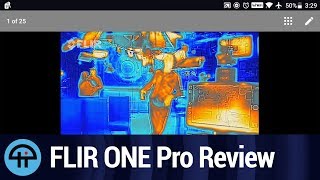 FLIR ONE Pro Thermal Camera Review [upl. by Caitrin]