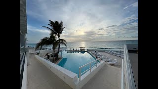 Hotel ÓLEO Cancún Playa 🤩🏝 All inclusive con la mejor vista del caribe 😍 [upl. by Nylecsoj]