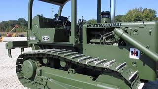 Ex Military International TD15C Dozer LOW HOURS CampC Equipment Dresser [upl. by Eisseb]