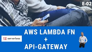 E2 setup serverless framework  create aws backend [upl. by Tebasile]