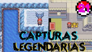 Pokémon Verde Hoja Ep21  CAPTURAS LEGENDARIAS❄️⚡ [upl. by Yenaffit]