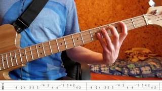 Jamiroquai  Deeper Underground Bass Tutorial with TABS [upl. by Antonetta333]