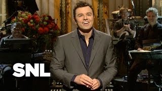 Seth MacFarlane Monologue The Voices  Saturday Night Live [upl. by Rebme]