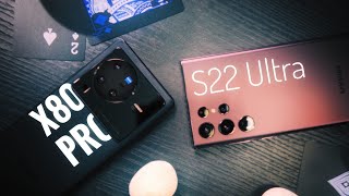 X80 Pro VS S22 Ultra Complete Comparison [upl. by Chyou201]