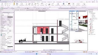 Explore the ARCHLineXP BIM software  Part 9 Project Management [upl. by Neelyad]