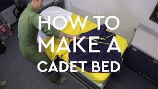 How to Make a Cadet Bed [upl. by Ner553]