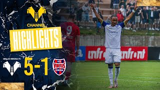 Highlights Folgaria2024  Hellas VeronaVirtus Verona 51 [upl. by Yanat]