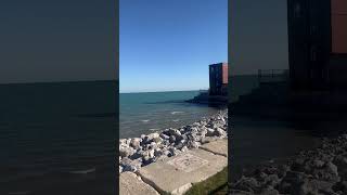 Beautiful lake Michigan near Evanston Illinois ￼ [upl. by Reina417]