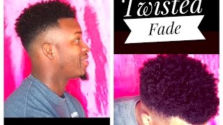 How to Do Black Mens Twist Out on Drop Fade [upl. by Taddeusz]