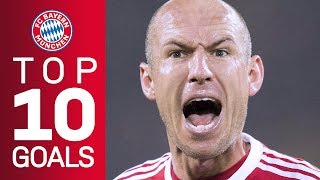 Arjen Robbens best goals for FC Bayern [upl. by Eliam422]