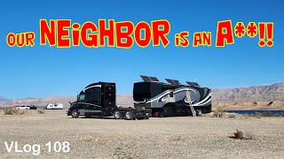 RV LIFE NEIGHBOR A REAL A WE did NOT Expect this HDT BIG Rig Travel RV Lifestyle Fulltime RV [upl. by Gosser566]