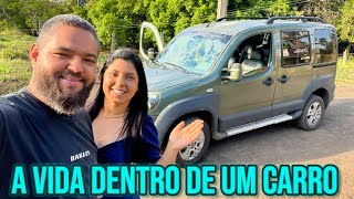 Como é a vida viajando pelo Brasil de Doblo Motorhome  morando em um carro [upl. by Drucie679]