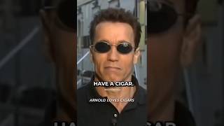 Arnold Schwarzenegger LOVES Smoking Cigars [upl. by Viridissa]