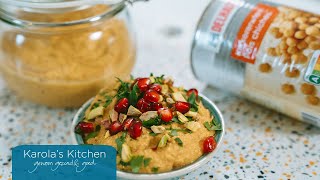 Pompoenpaprikahummus  Karolas Kitchen [upl. by Eirroc]