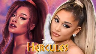 ARIANA GRANDE WOULD BE MEGARA IN THE DISNEYS HERCULES LIVE ACTION [upl. by Ainahtan]