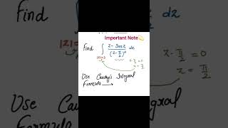 Evaluate Integral using Cauchys Integral Formula  Spectrum of Mathematics  Complex Analysis [upl. by Mano]