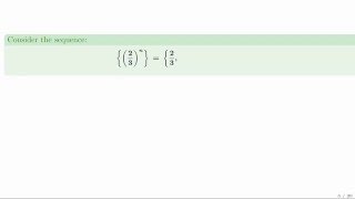 Sequences Part 1 of 2 [upl. by Radbourne]