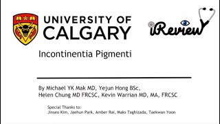 Incontinentia Pigmenti [upl. by Llemert]