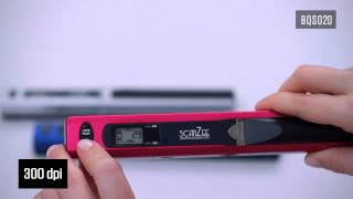 SCANZEE portable scanner Model  BQS020 [upl. by Ingemar954]