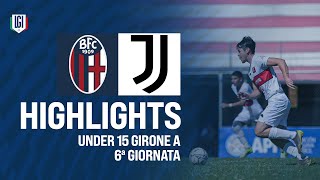 Highlights BolognaJuventus U15 AB 6ª giornata stagione 202425 [upl. by Trebloc401]