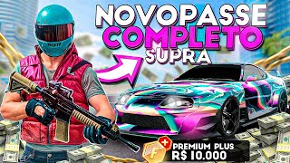 COMPREI O PASSE COMPLETO DO FELX CITY NOVO SUPRA E NOVA ARMA [upl. by Yclek]