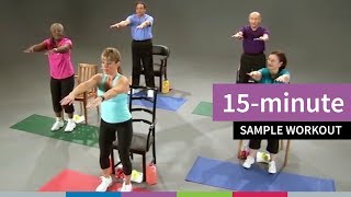 15minute Workout for Older Adults [upl. by Marrin]