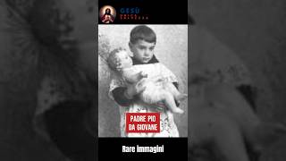 Rare immagini di Padre Pio durante la sua infanzia e gioventù padrepio sanpio [upl. by Atekan239]