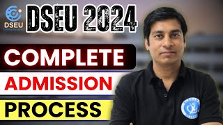 DSEU 2024  Complete Admission Process Best Skill University [upl. by Epolenep701]