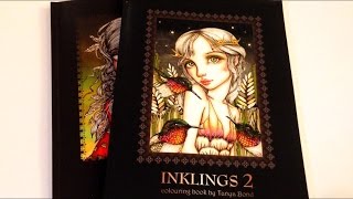 Flip Through Inklings 2 Coloring Book By Tanya Bond [upl. by Walton496]