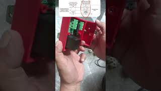 ESP Fire Alarm Panel Isolator Switch Red wiring diagram home work security [upl. by Zilevi226]