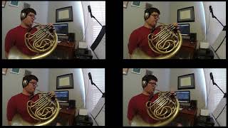 Isengard Theme Horn Cover [upl. by Itsym]