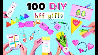 100 DIY GIFTS FOR BEST FRIEND YOU WILL LOVE [upl. by Eidarb]