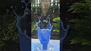 slow motion effect video water slowmotion youtubeshorts asmrvideosatisfying [upl. by Ocimad805]