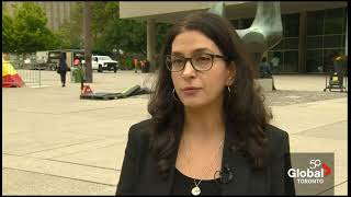 Local 79 speaks to GlobalNews after serving City of Toronto notice to bargain [upl. by Vokay672]