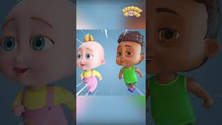 Walking Walking Hop Hop Song Part 1  Nursery Rhymes amp Kids Songs  Happy Tots [upl. by Eibber106]