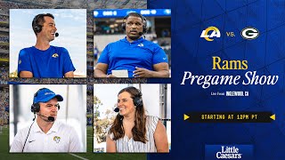 Rams vs Packers Pregame Show  Game Predictions Players To Watch amp More From SoFi Stadium [upl. by Edi]