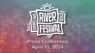 Smoky Hill River Festival 2024 Press Conference [upl. by Inavoj910]