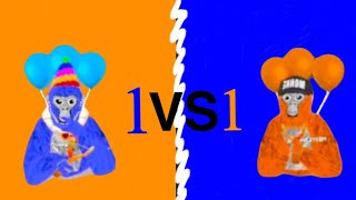 Gorilla tag paintbrawl 1vs1 [upl. by Clapp302]