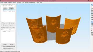 Simplify3D crée un abatjour en lithophane [upl. by Waldo888]